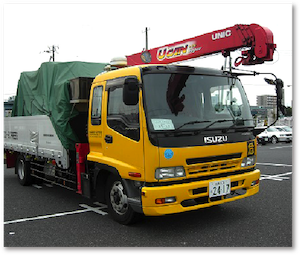 PCB専用8トンユニック車